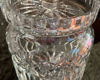 65. Waterford Canister (6")