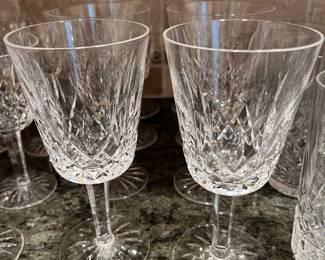 73. Waterford Large Goblet (8pc)