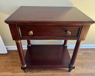 127. Martha Stewart One Drawer Accent Table (30" x 21 x 32")