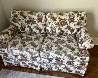 126. Century Furniture Loveseat (57" x 34" x 35") (as is)