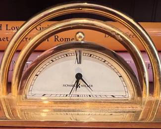Howard Miller Brass Clock