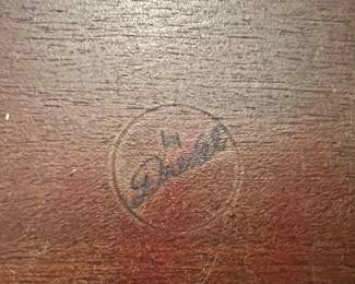 87. Drexel Painted China Cabinet (54" x 16" x 83")