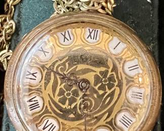 172. Savoie 238A 5th Avenue Creation 17 Jewels Pocket Watch France
