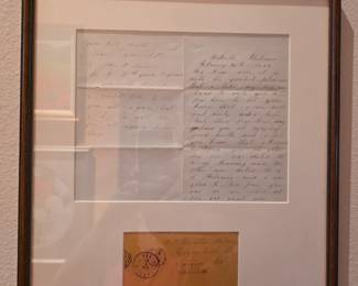 US Civil War era letter