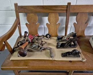 Hand tools incl. 3 planes