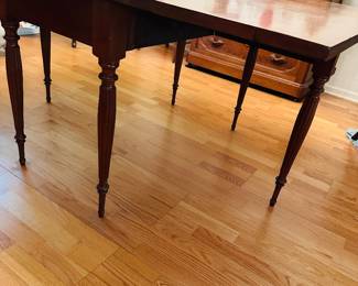 Beautiful gate leg table. Go from this…..