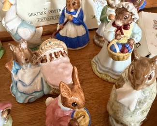 Beatrix Potter Figurines, England