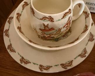 The Tales of Peter Rabbit Baby Dish, Plate Bowl