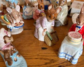 Beatrix Potter Figurines England