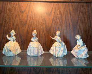 Lladro Retired. Teresita, Pepita,Carmencita ,With Boxes
