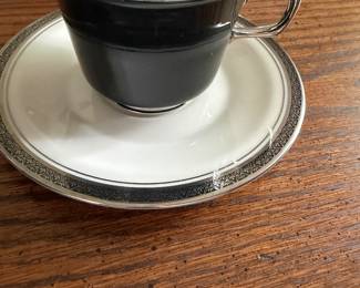 Black Cup/Saucer
