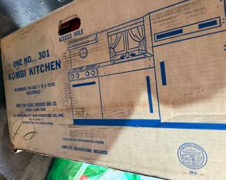Vintage Kombi Kitchen American Toy Company For Exclusive Sears Roebuck