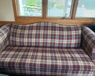 Walter E Smithe Smith Craft, Plaid Love Seat