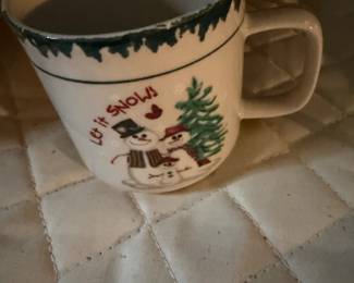 Christmas Let it Snow Dinnerware