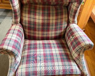Walter E Smith Smith Crafte Plaid Recliner