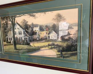 W. Saunders, "Reminiscing" Framed Print 