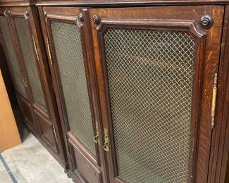 Pair French bookcases 