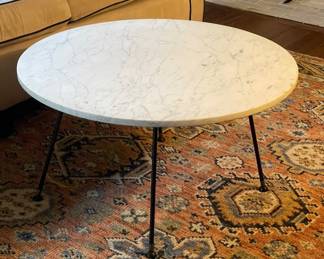 Atomic marble coffee table