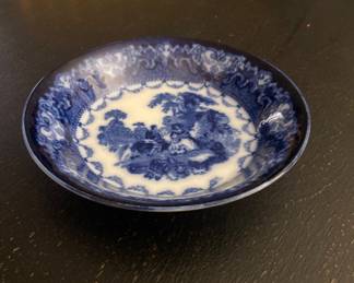 Blue flow bowl