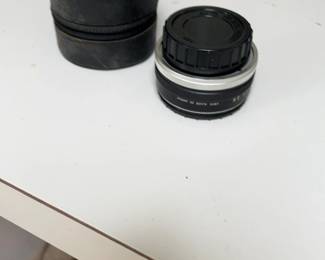 Vintage Auto Teleplus 2X Lens Converter with Case