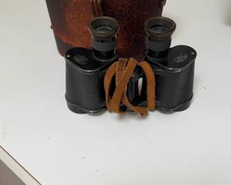 Vintage Carl Zeiss Jena Silvamar 6x30 Binoculars with Leather Case