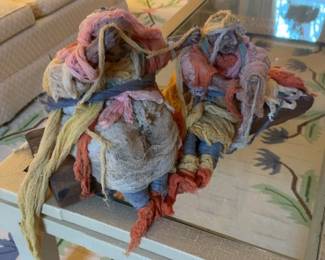 Vintage Chancay Peruvian Gauze Dolls