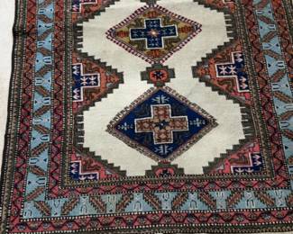 Hand-Knotted Wool Rug