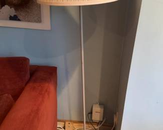 Traditional Pleated Fabric Floor Lamp