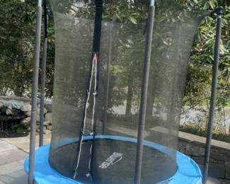 Bluerise Kids Trampoline with Safety Enclosure Net