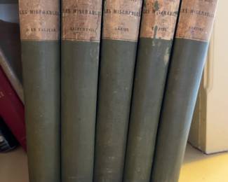Victor Hugo Les Miserables 5-Volume Book Set