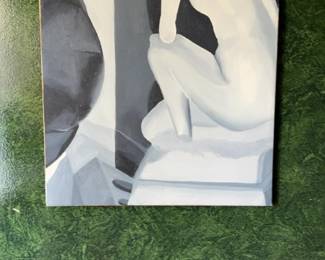Abstract Figurative Painting on Canvas