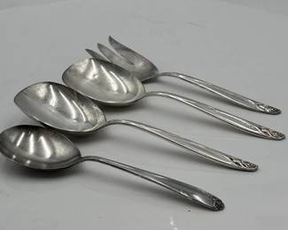 Group Of Four Pieces Of International Silver SilverPlate Serving Utensils
