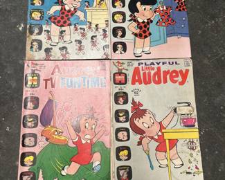 Collection Of Four Vintage Harvey Comics From 1960s1970s