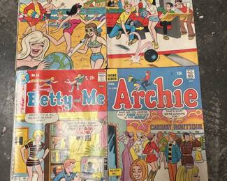 A Collection Of Four Vintage Archie Comics