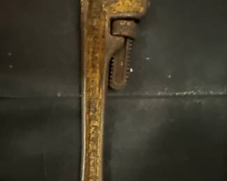 HeavyDuty Vintage Pipe Wrench