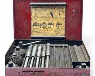 Sioux Valve Seat Reamer Set by Albertson  Company, c.1930s