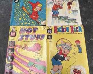 Collection Of Four Vintage Comic Books from The 1970s