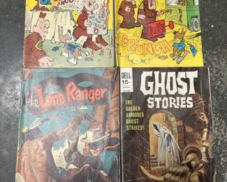 Collection Of Four Vintage Comic Books From The 1960s1970s