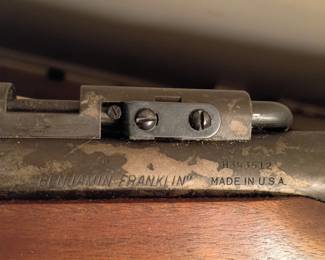 Benjamin Franklin  uses pellet 