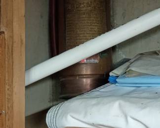 Copper fire extinguisher 