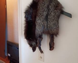 Fox fur stole