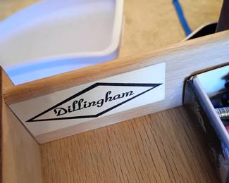 Desk maker tag Diffingham 