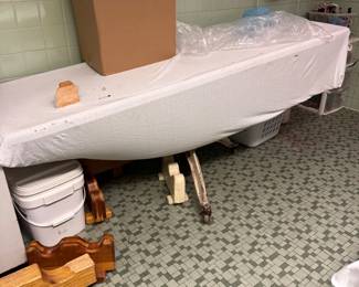 3 old embalming tables