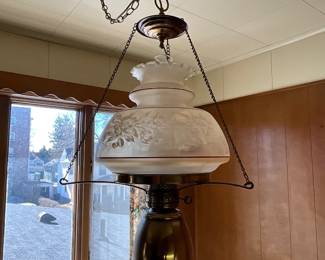Vintage kitchen hanging light