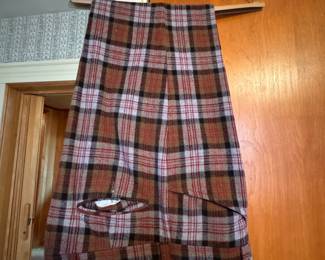 Men’s plaid pants