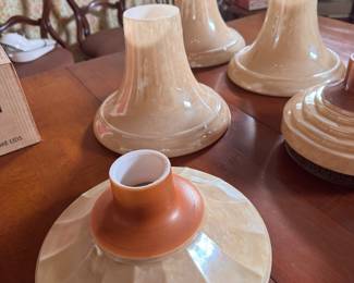 Gorgeous vintage lampshades