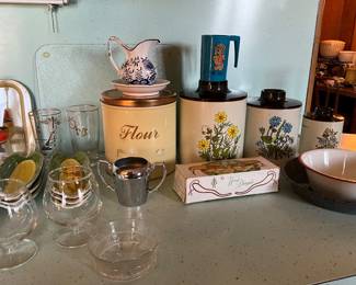 Vintage canister set