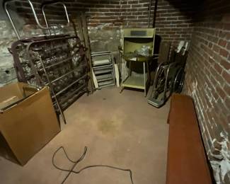 stuff in the basement