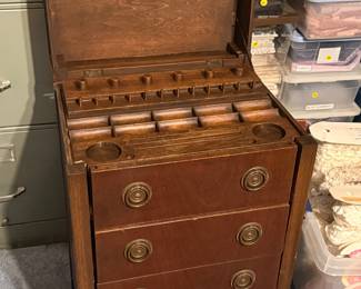 Antique Sewing Cabinet