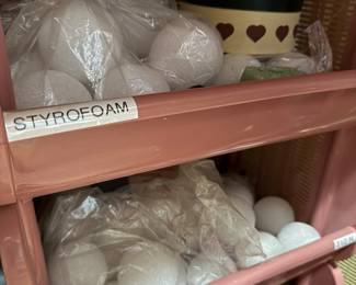 Styrofoam balls 